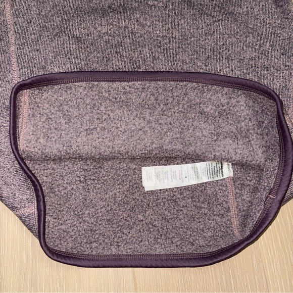 Patagonia Women's Better Sweater® 1/4-Zip Fleece Mauve size medium - Picture 9 of 16